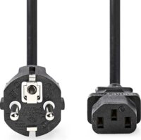 Nedis CEGL10030BK30 250V Hálózati tápkábel 3m - Fekete
