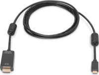 Digitus AK-300330-020-S USB-C - HDMI 2.0 Kábel 2m - Fekete