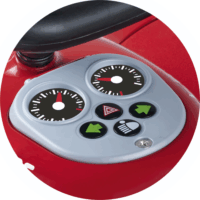 Big Bobby-Car NEXT 2.0 Lábbal hajtható autó - Piros