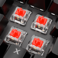 Sharkoon Skiller SGK20 RGB (Red Switch) Vezetékes Gaming Billentyűzet - Német