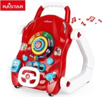 Rastar: 3 az 1-ben zenélő járássegítő bébijáték - Piros