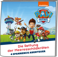 Tonies 10000320 PAW Patrol - Die Rettung der Meeresschildkröten hangoskönyv - Német
