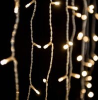 Dekortrend Crystalline Beltéri toldható LED fényfüggöny kiegészítő 1.2x1.2m - Meleg fehér