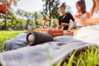 Gogen BS 370B Hordozható bluetooth hangszóró - Fekete