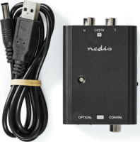 Nedis ACON2508BK Digitális - Analóg Audio konverter