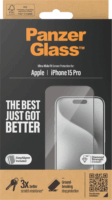 PanzerGlass iPhone 15 Pro Edzett üveg kijelzővédő (1db)