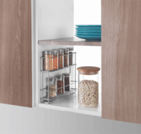 Metaltex MX364650 In&Out Kihúzható konyhai tároló