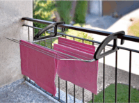 Metaltex MX405812 Bries Radiátorra Szerelhető Ruhaszárító