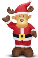 Family Christmas 58067C karácsonyi LED kültéri Felfújható rénszarvas - 135 cm