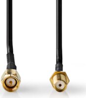 Nedis CSGL02010BK30 SMA antenna kábel 3m - Fekete