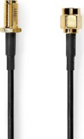Nedis CSGL02010BK50 SMA antenna kábel 5m - Fekete