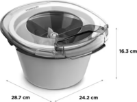 Kenwood KAX71.000WH Fagyasztott desszertkészítő tartozék Chef készülékhez