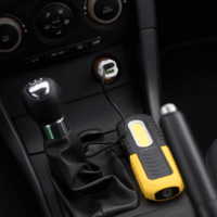 Phenom 18618 Akkumulátoros LED Munkalámpa - Fekete/Sárga