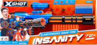ZURU X-Shot Insanity Motorized Rage Fire - Állványos szivacslövő gépfegyver