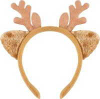 Rénszarvas hajpánt agancsokkal és fülekkel