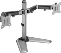 White Shark Tutankhamun 17"-32" Monitor asztali tartó kar - Szürke (2 kijelző)