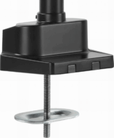 Gembird MA-DA3-02 17"-32" Monitor asztali tartó - Fekete (1 Kijelző + Laptop)
