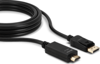 Lindy 36922 Displayport 1.2 - HDMI 1.4 Kábel 2m - Fekete
