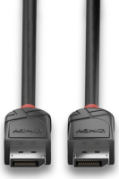 Lindy Black Line Displayport 1.2 - Displayport 1.2 Kábel 3m - Fekete