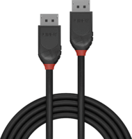Lindy Black Line Displayport 1.2 - Displayport 1.2 Kábel 2m - Fekete