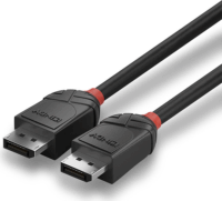 Lindy Black Line Displayport 1.2 - Displayport 1.2 Kábel 2m - Fekete