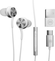 Maxell XC1 USB-C Vezetékes Headset - Fehér