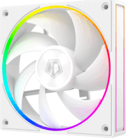 ID-Cooling AF-127-ARGB-W 120mm PWM ARGB Rendszerhűtő - Fehér