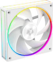 ID-Cooling AF-127-ARGB-W 120mm PWM ARGB Rendszerhűtő - Fehér (3db/csomag)