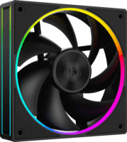 ID-Cooling AF-127-ARGB-W 120mm PWM ARGB Rendszerhűtő - Fekete (3db/csomag)