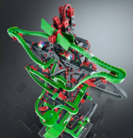 fischertechnik 544619 Dynamic XXL - Marble run Golyópálya 1365 darabos Építőjáték