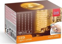 Family Decor 58905A Kül-/Beltéri LED fényfüggöny 3x3m - Melegfehér