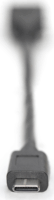 Digitus AK-300315-001-S USB Type-C apa - USB Type-A anya OTG Adapter