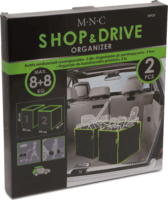 M.N.C. Autós rendszerező csomagtartóba - Fekete / Zöld (2db / csomag)