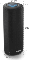 Hama Pipe 3.0 Hordozható bluetooth hangszóró - Fekete