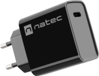 Natec Ribera NUC-2060 USB-C Hálózati Töltő Adapter 20W - Fekete