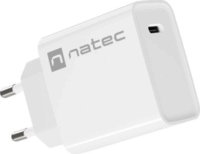 Natec Ribera NUC-2059 USB-C Hálózati Töltő Adapter 20W - Fehér