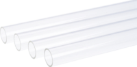 Alphacool HardTube PMMA Merev cső - 12mm - 600mm - Víztiszta (4db / csomag)