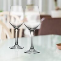 Home PHR Tokaj38-4 380ml Törhetetlen Műanyag Talpas Boros Pohár (1db/csomag)