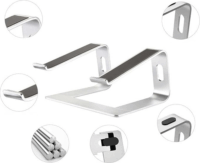 BlackBird BH1478 10-17" Laptop állvány - Ezüst