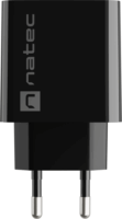 Natec Ribera NUC-2062 USB-C / USB-A Hálózati Töltő Adapter 20W - Fekete