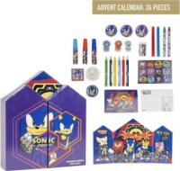 P.M.I. Sonic Prime Ceruza készlet Adventi Kalendárium