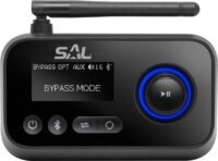 SAL BTRC 1000 Bluetooth Adó-Vevő Adapter Kijelzővel