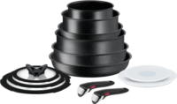 Tefal L3999953 Ingenio Black Stone Serpenyő készlet (13db)
