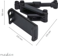 Nedis TCMT210BK 4.7"-12.5" Tablet autós tartó - Fekete