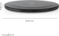 Nedis WCHAQ15W110BK Vezeték nélküli töltő (15W)