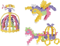 Plus-Plus Pasztell tündérmese építőjáték készlet (3 az 1-ben)