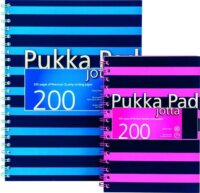 Pukka Pad Jotta Pad Navy Pink 200 lapos A4 vonalas spirálfüzet - Többfajta