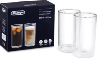 DeLonghi DLSC325 Cold Brew 300ml Üveg Pohár Szett 2 Darabos
