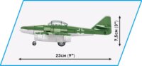 Cobi Messerschmitt Me262 Repülőgép 250 darabos építőjáték készlet