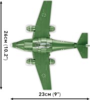 Cobi Messerschmitt Me262 Repülőgép 250 darabos építőjáték készlet